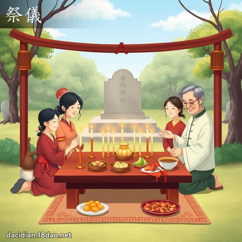 祭仪 - 国语大辞典配图