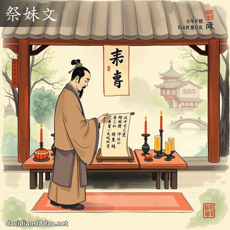 祭妹文 - 國語大辭典配圖