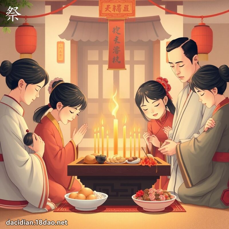 漢字: 祭 (多音字)