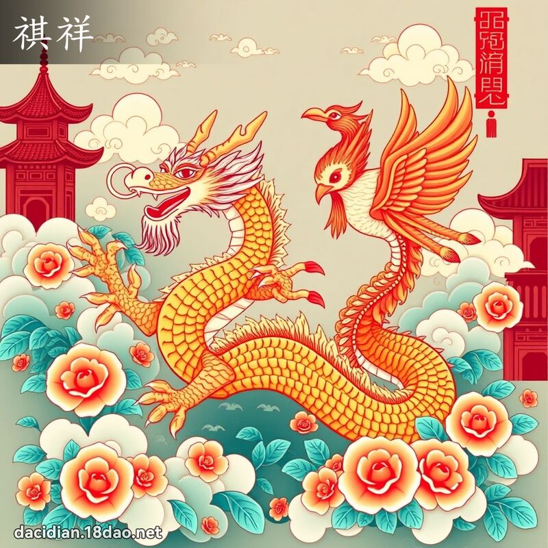 祺祥 - 國語大辭典配圖