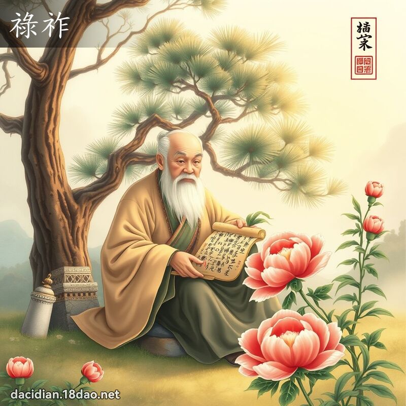 禄祚 - 国语大辞典配图