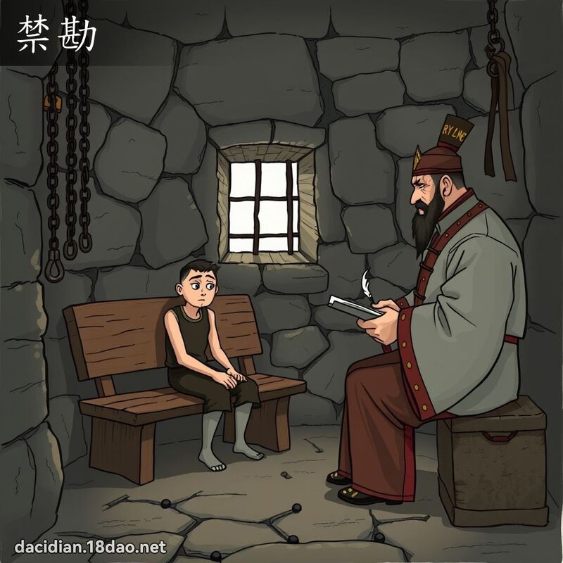 禁勘 - 国语大辞典配图