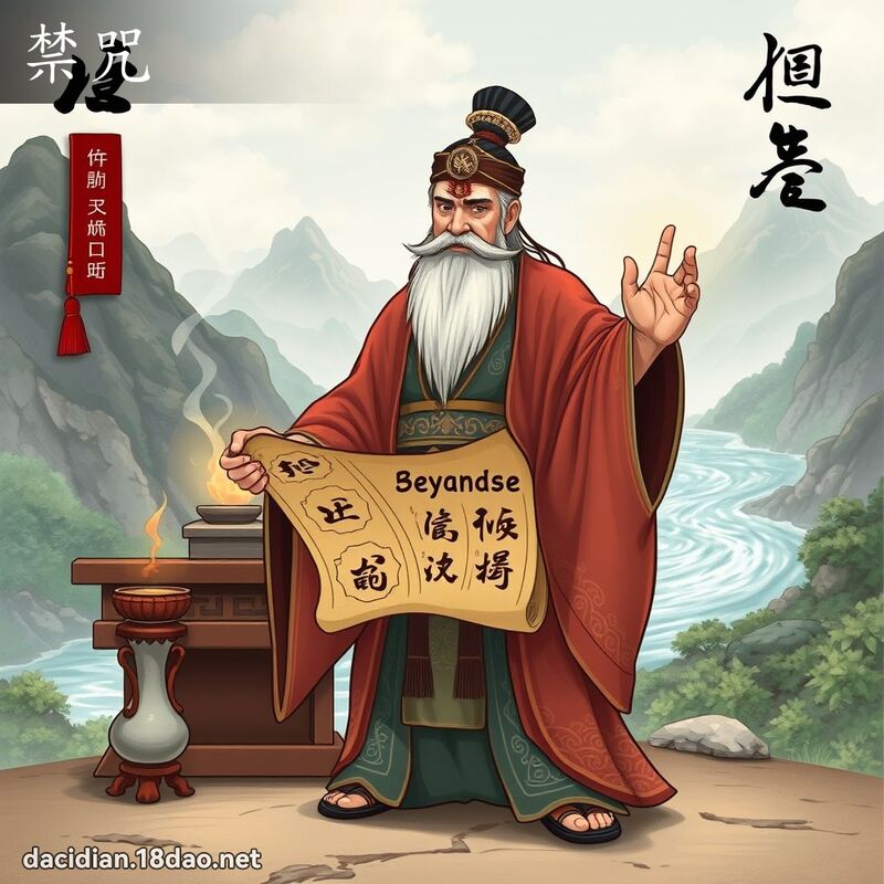 禁咒 - 國語大辭典配圖