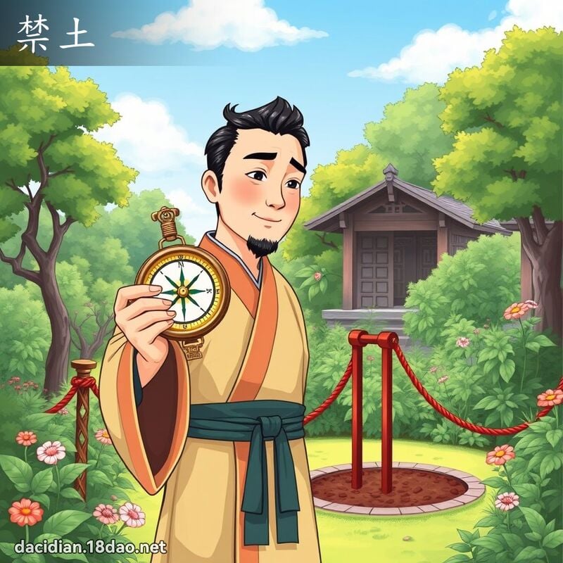 禁土 - 国语大辞典配图
