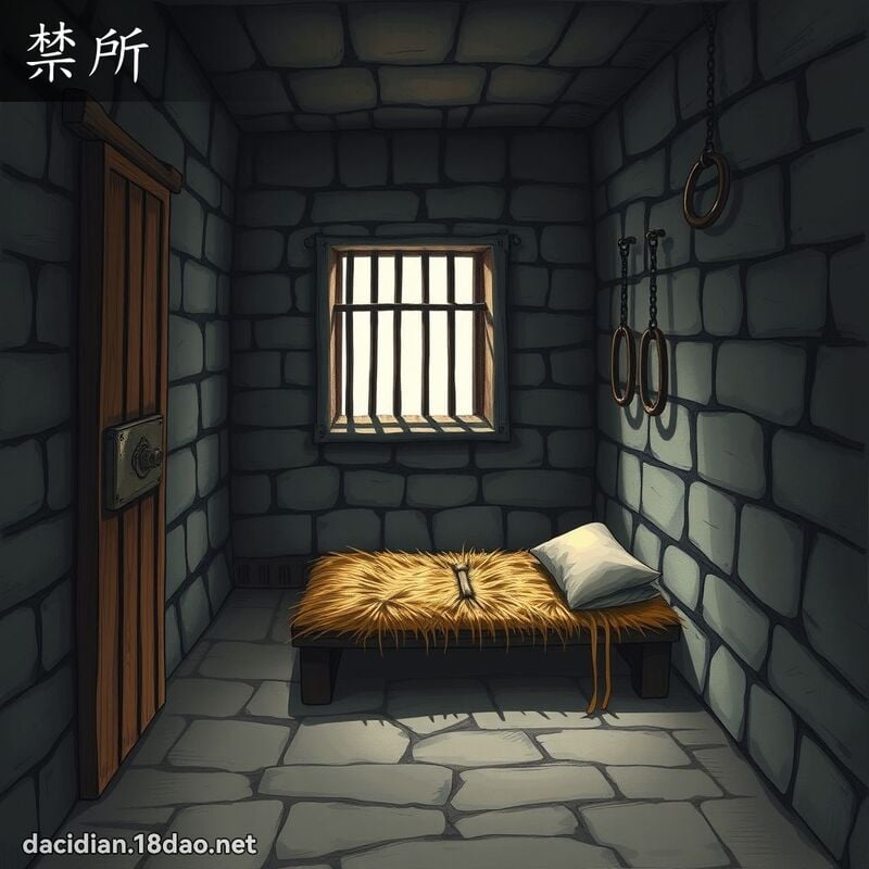 禁所 - 国语大辞典配图