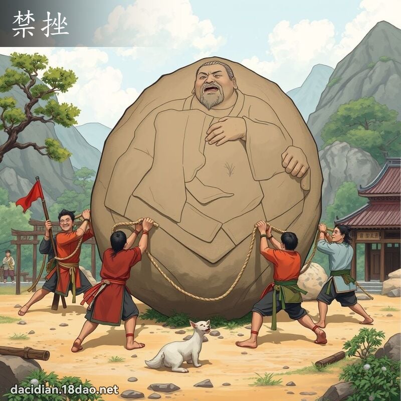 禁挫 - 国语大辞典配图
