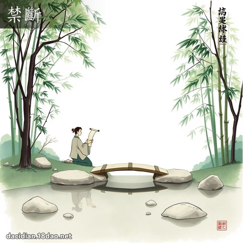 禁断 - 国语大辞典配图