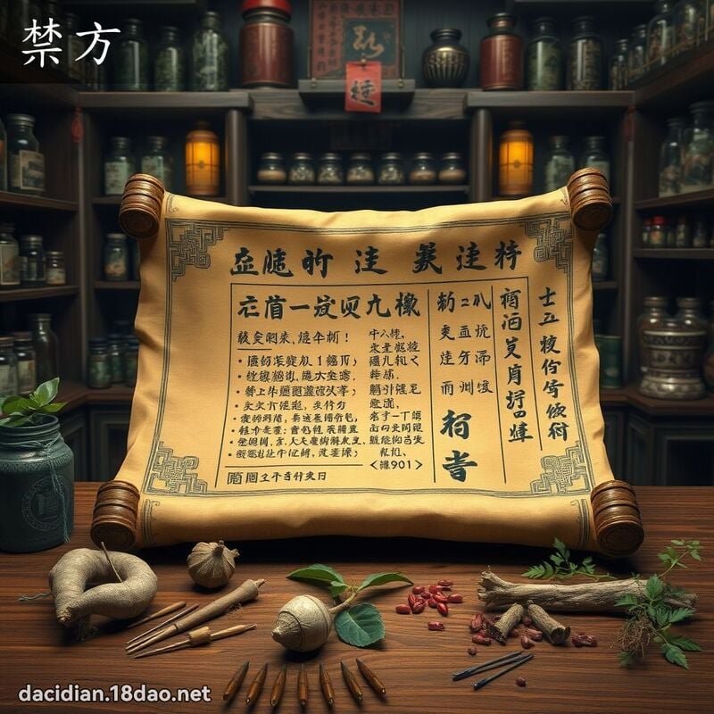 禁方 - 国语大辞典配图