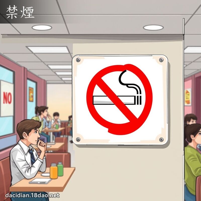 禁烟 - 国语大辞典配图