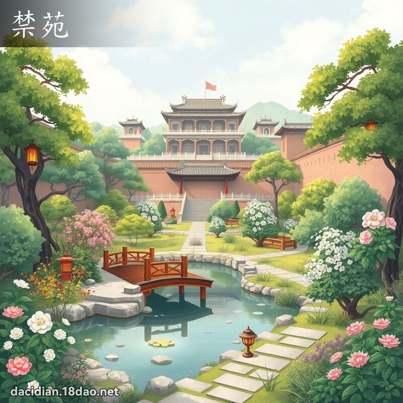 禁苑 - 國語大辭典配圖