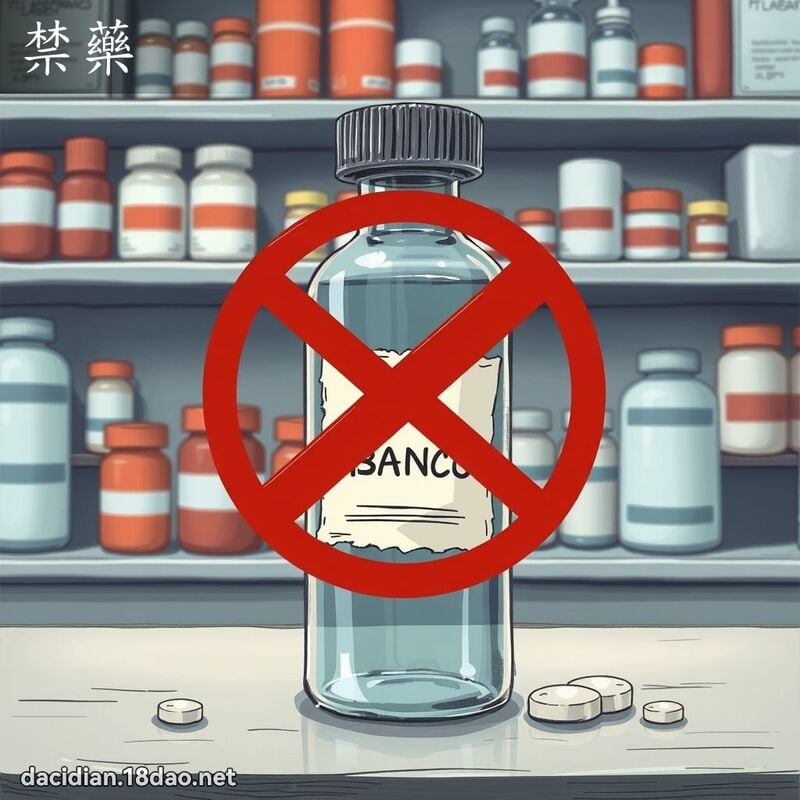 禁药 - 国语大辞典配图