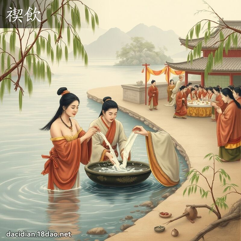禊饮 - 国语大辞典配图