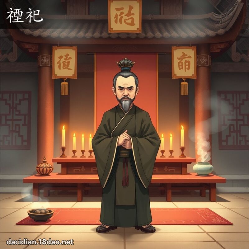禋祀 - 國語大辭典配圖