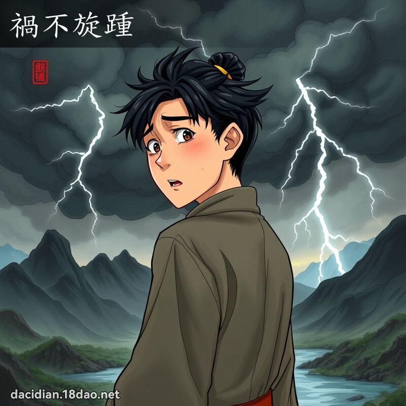 禍不旋踵 - 國語大辭典配圖