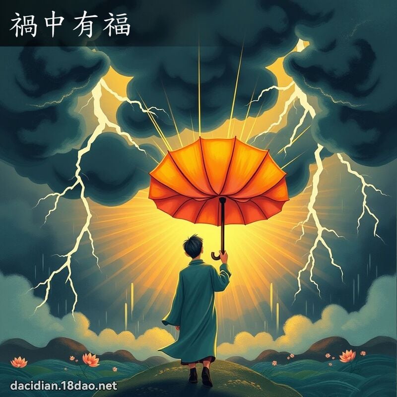 禍中有福 - 國語大辭典配圖