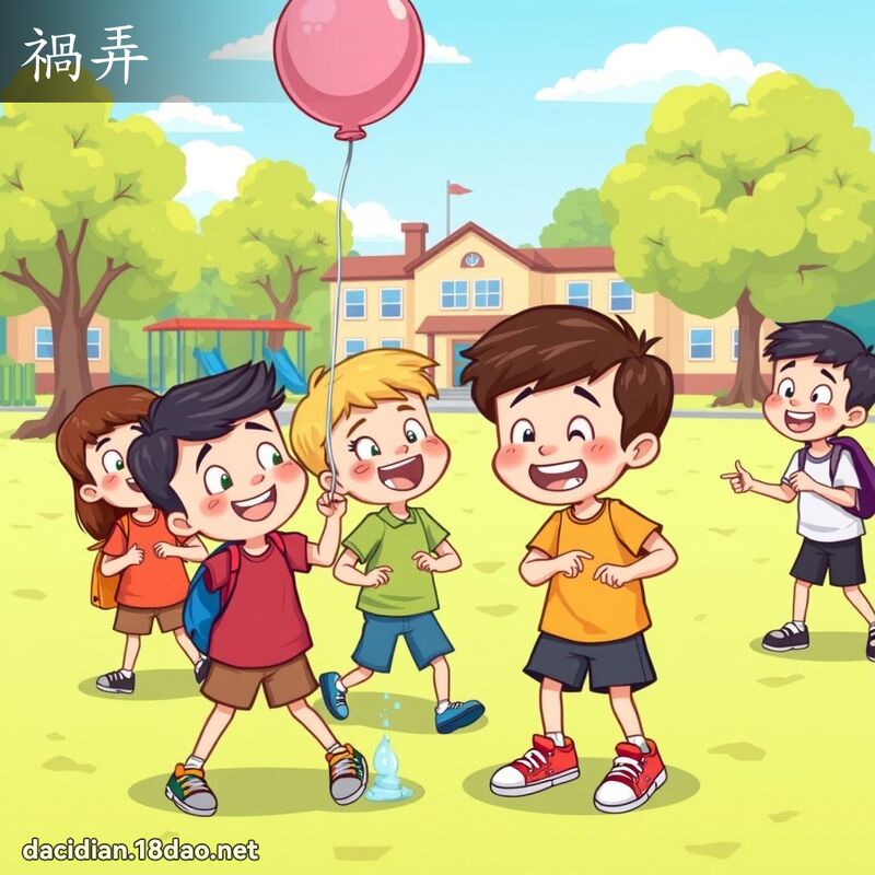 禍弄 - 國語大辭典配圖