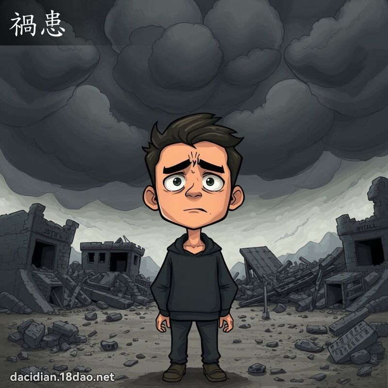 祸患 - 国语大辞典配图