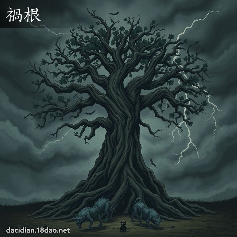 祸根 - 国语大辞典配图