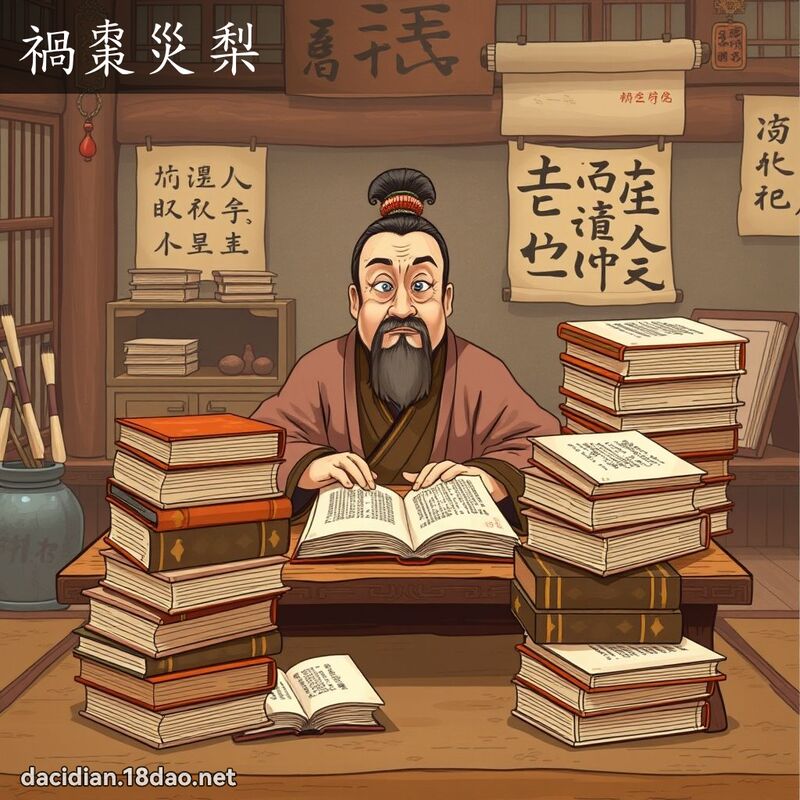 禍棗災梨 - 國語大辭典配圖