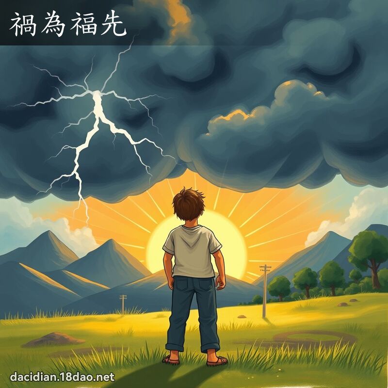 祸为福先 - 国语大辞典配图