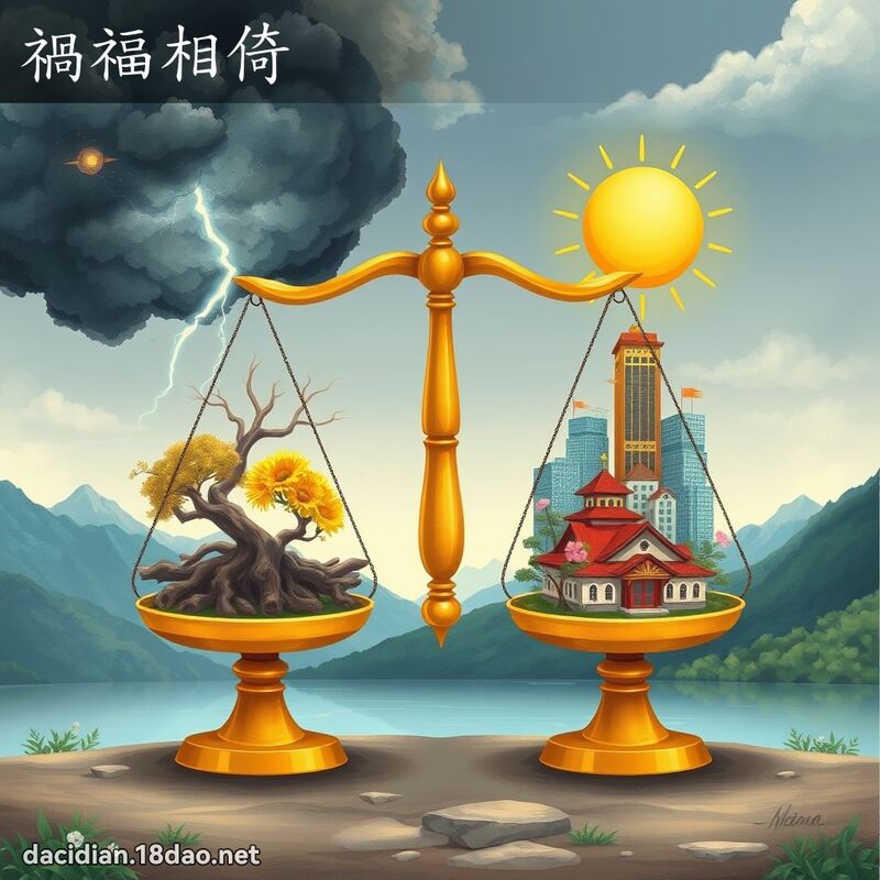 禍福相倚 - 國語大辭典配圖