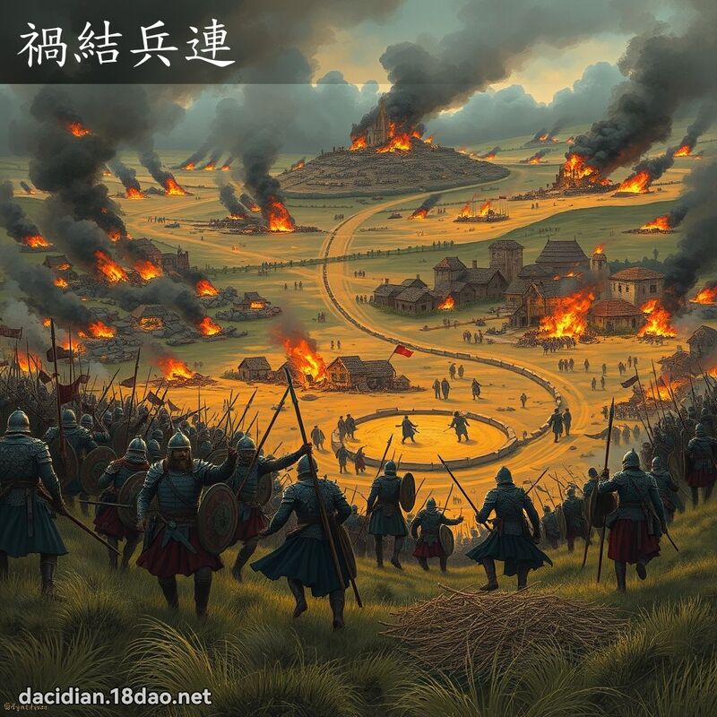 禍結兵連 - 國語大辭典配圖