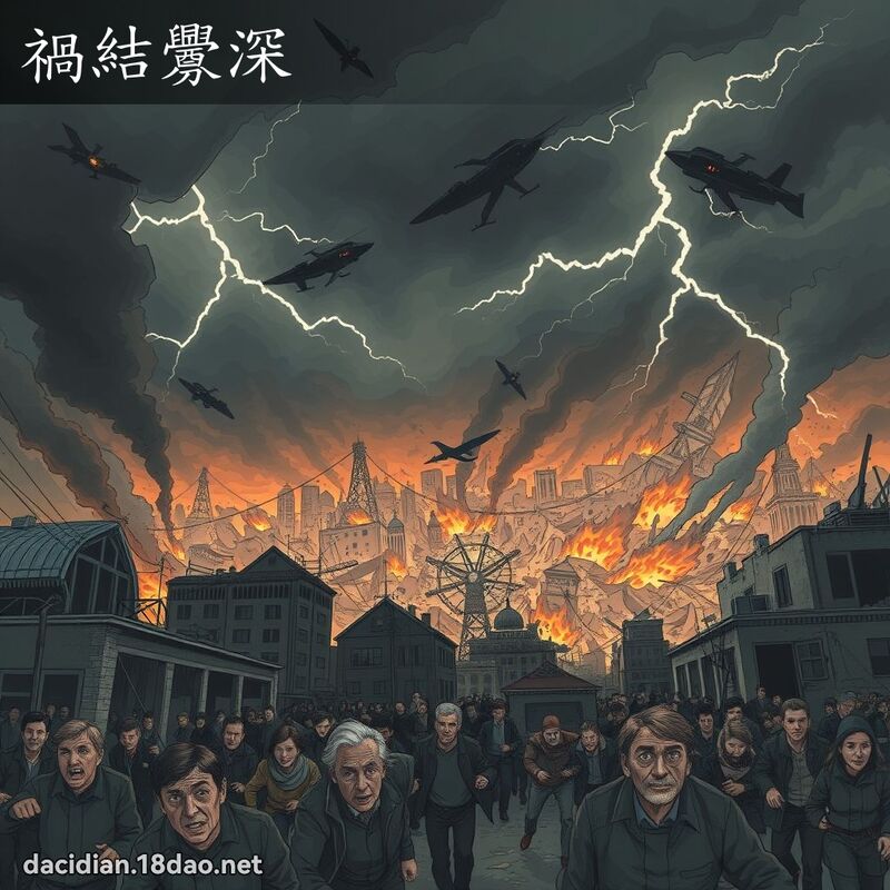 祸结衅深 - 国语大辞典配图
