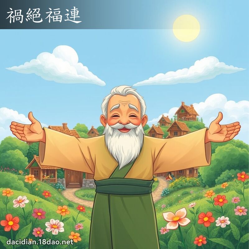 禍絕福連 - 國語大辭典配圖