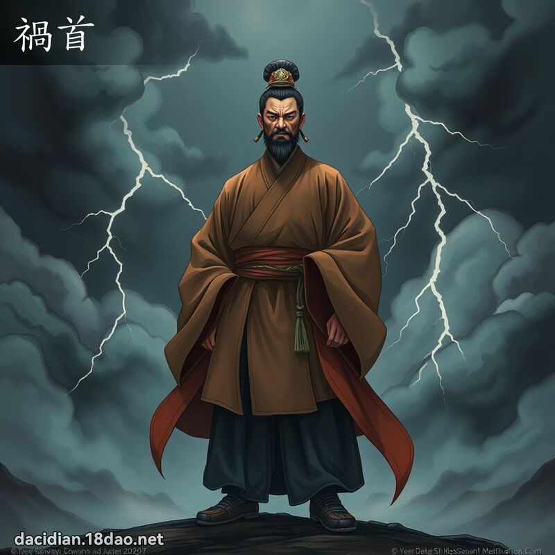 祸首 - 国语大辞典配图