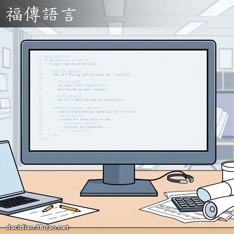 福傳語言 - 國語大辭典配圖