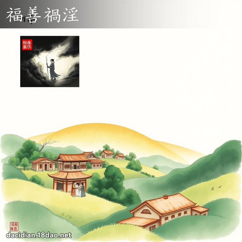 福善祸淫 - 国语大辞典配图