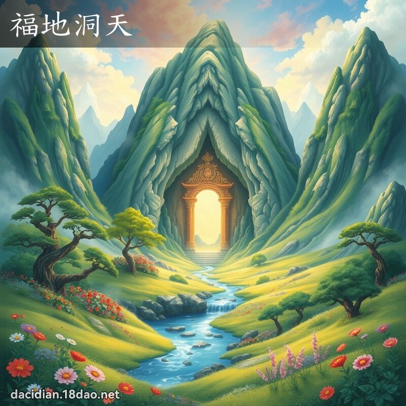 福地洞天 - 国语大辞典配图