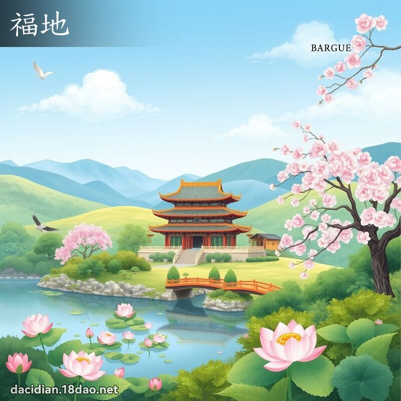 福地 - 國語大辭典配圖
