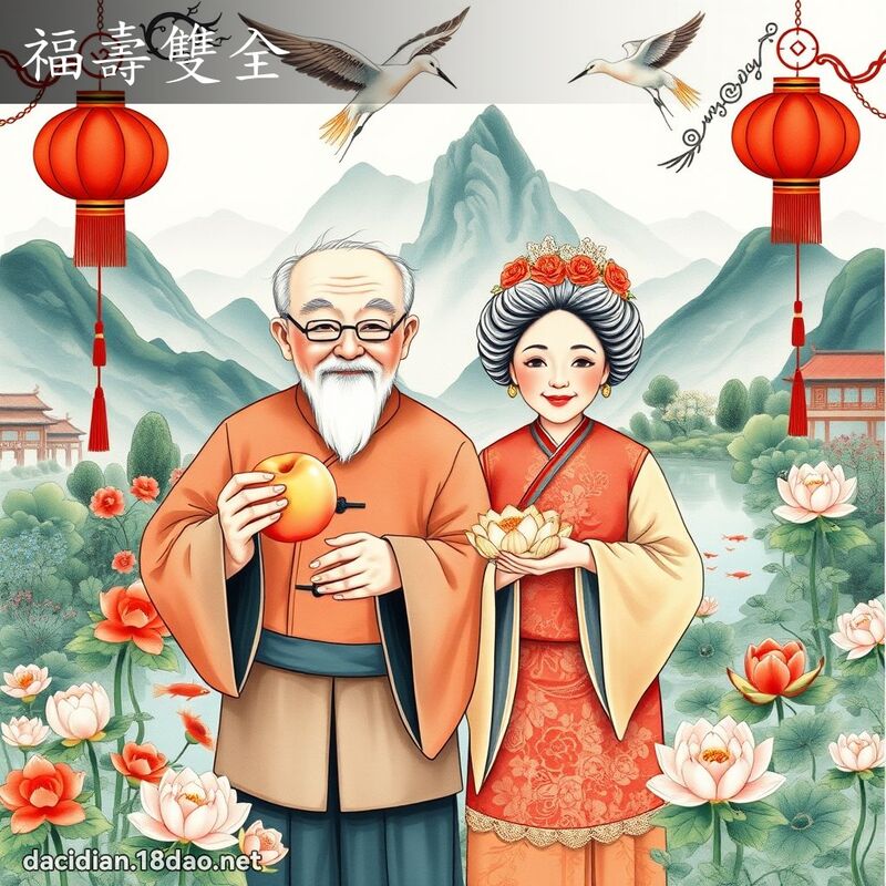 福寿双全 - 国语大辞典配图