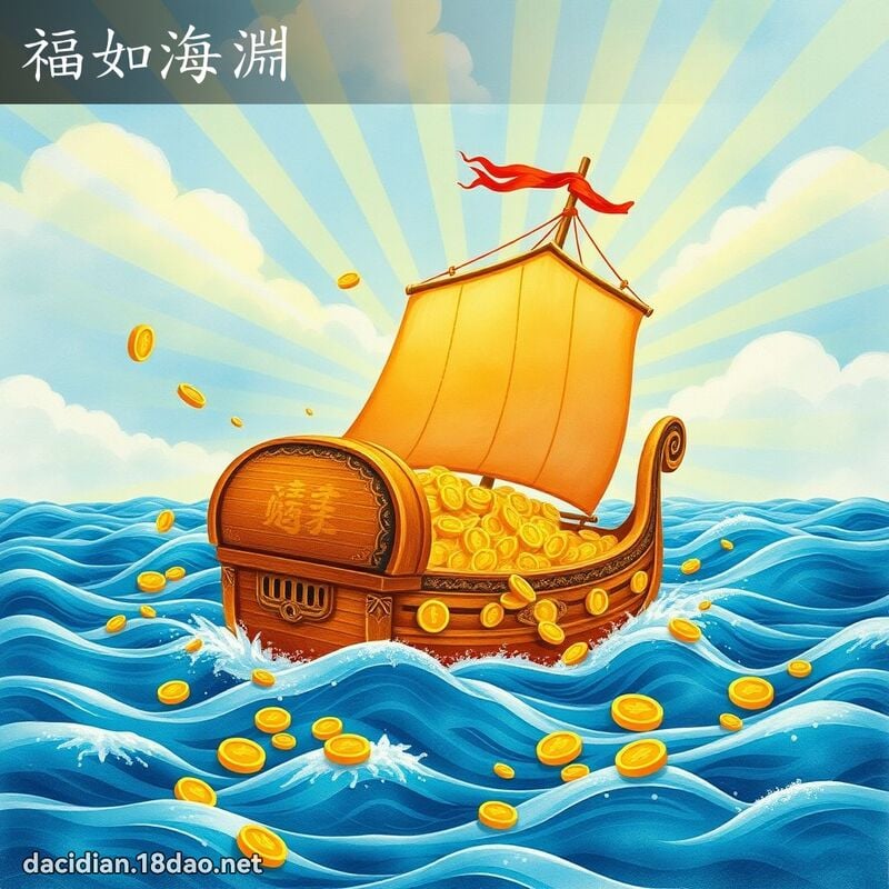 福如海渊 - 国语大辞典配图