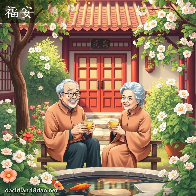 福安 - 國語大辭典配圖