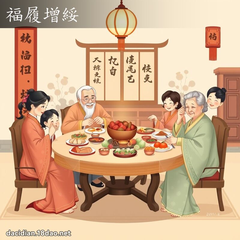 福履增綏 - 國語大辭典配圖