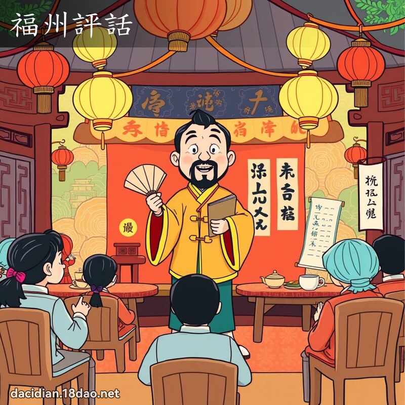 福州評話 - 國語大辭典配圖