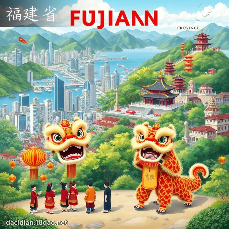 福建省 - 国语大辞典配图