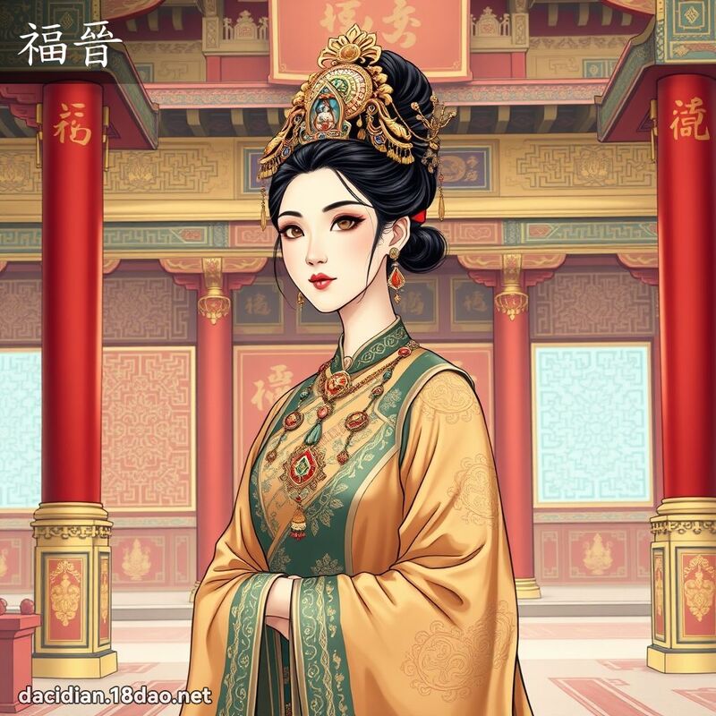 福晉 - 國語大辭典配圖
