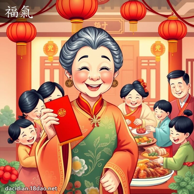 福氣 - 國語大辭典配圖
