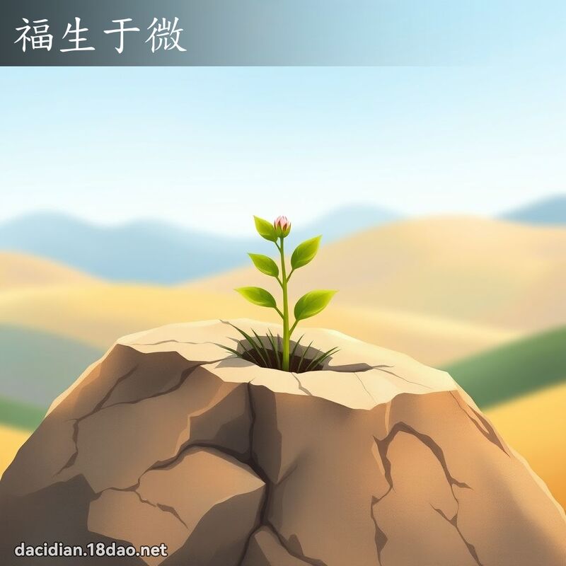 福生于微 - 国语大辞典配图
