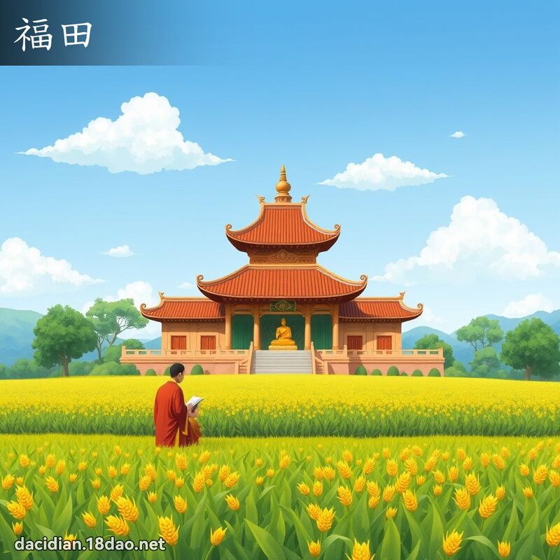 福田 - 國語大辭典配圖