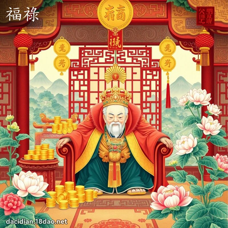 福祿 - 國語大辭典配圖