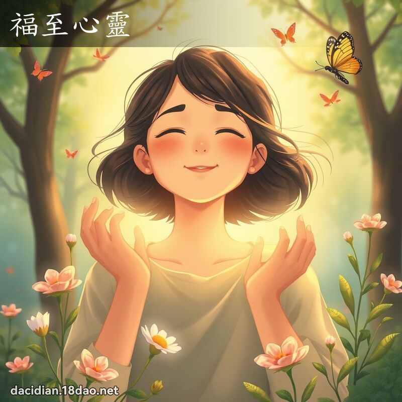 福至心灵 - 国语大辞典配图