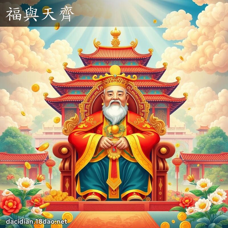 福与天齐 - 国语大辞典配图