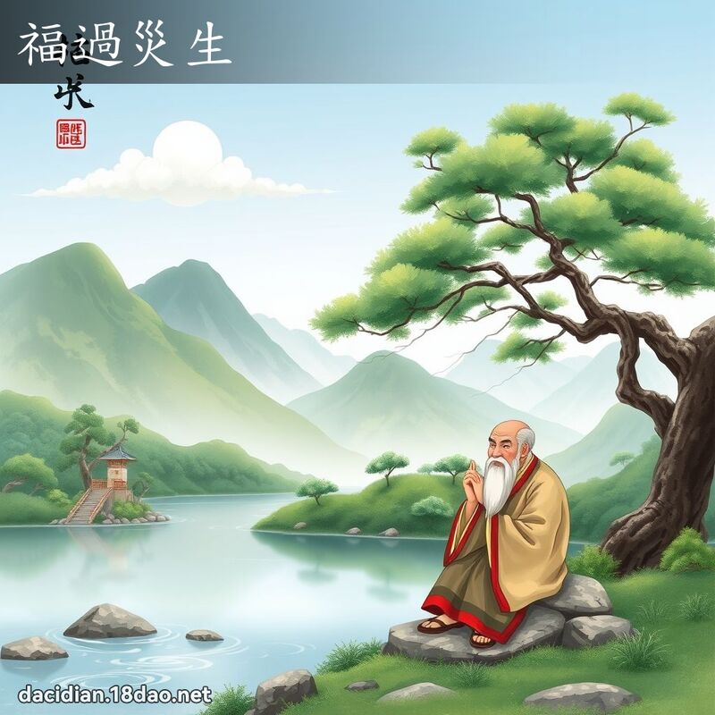 福過災生 - 國語大辭典配圖