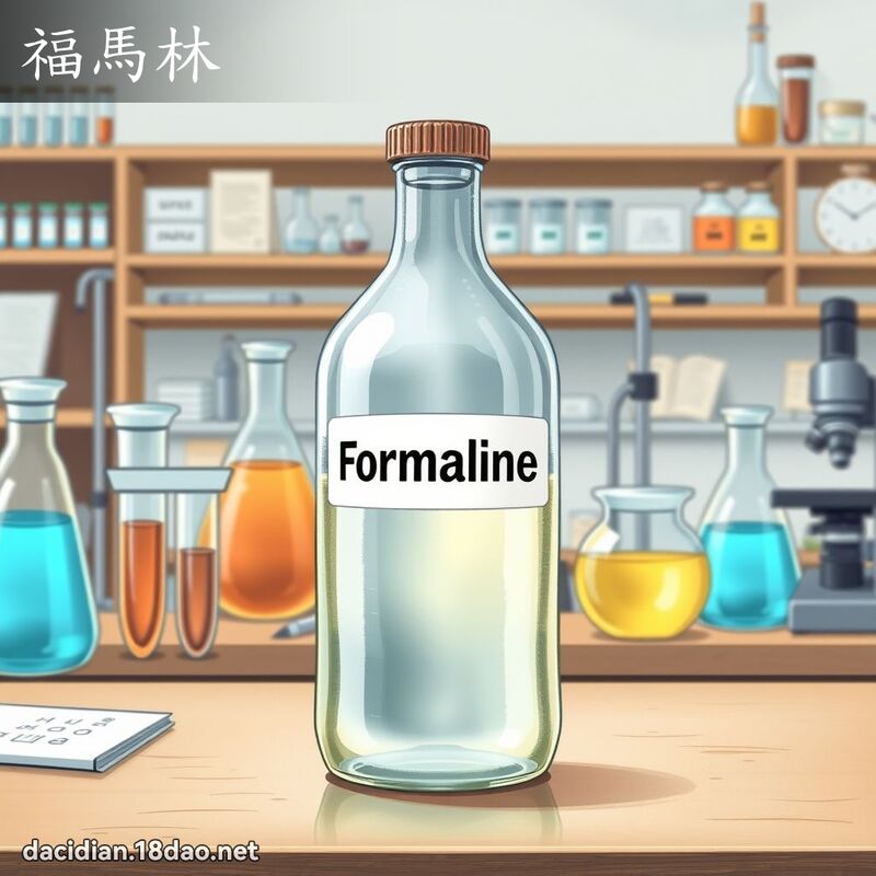 福馬林 - 國語大辭典配圖