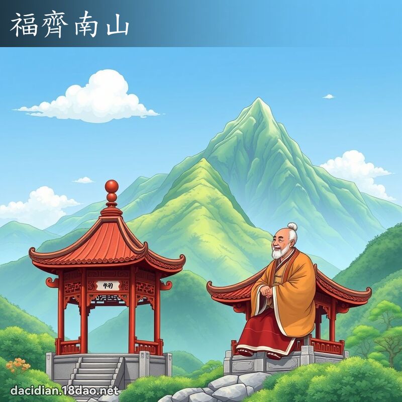 福齐南山 - 国语大辞典配图