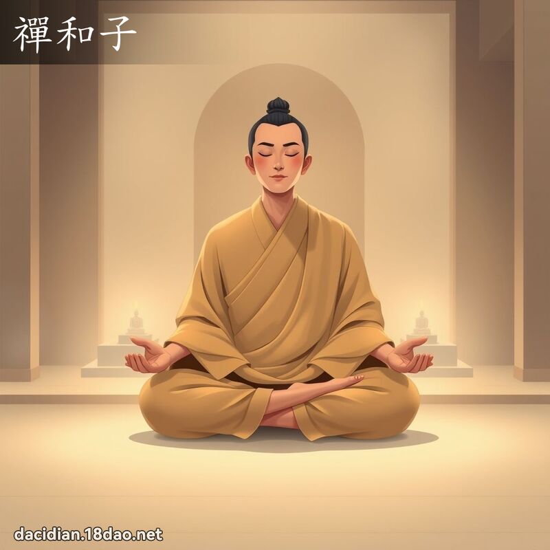 禪和子 - 国语大辞典配图